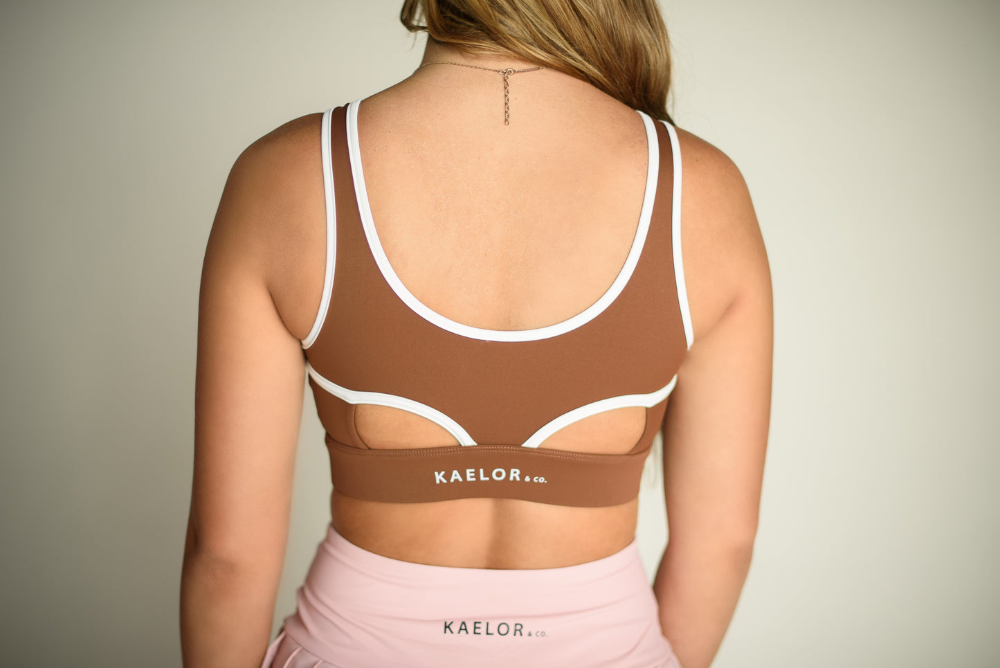 The Kaelor Peek-a-Boo Sports Bra