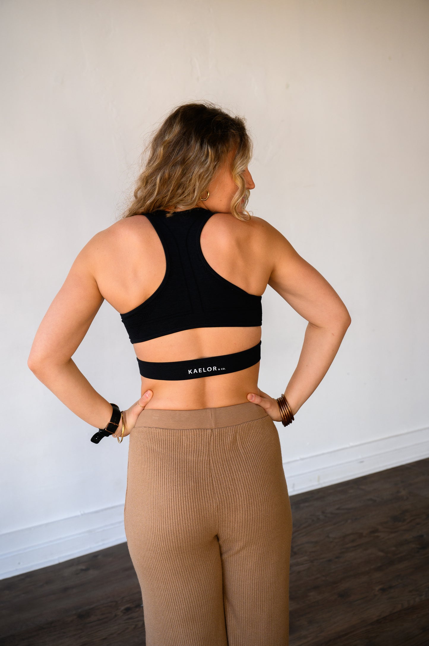 The Kaelor Sports Bra with Back Detail