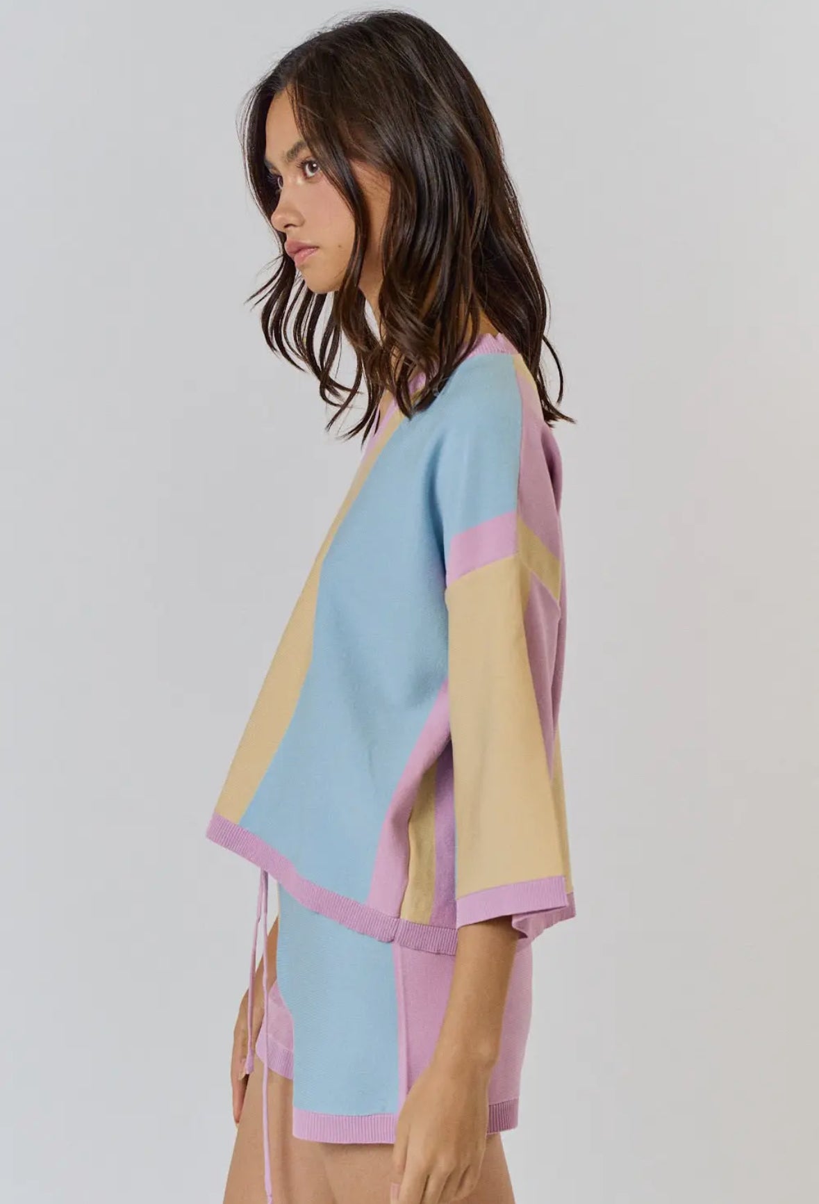 Spring Colorblock Top + Bottom Set