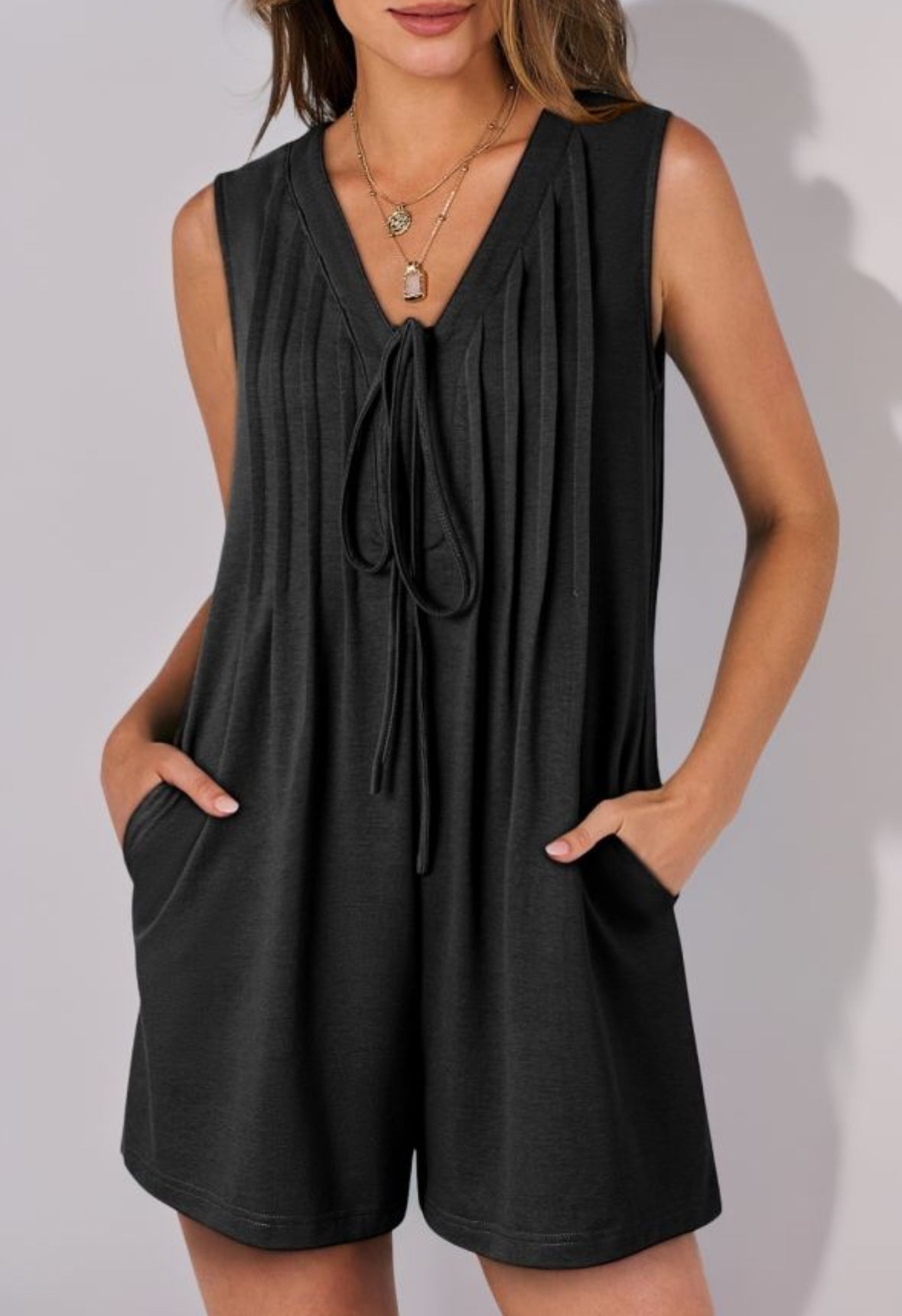 Little Black Romper