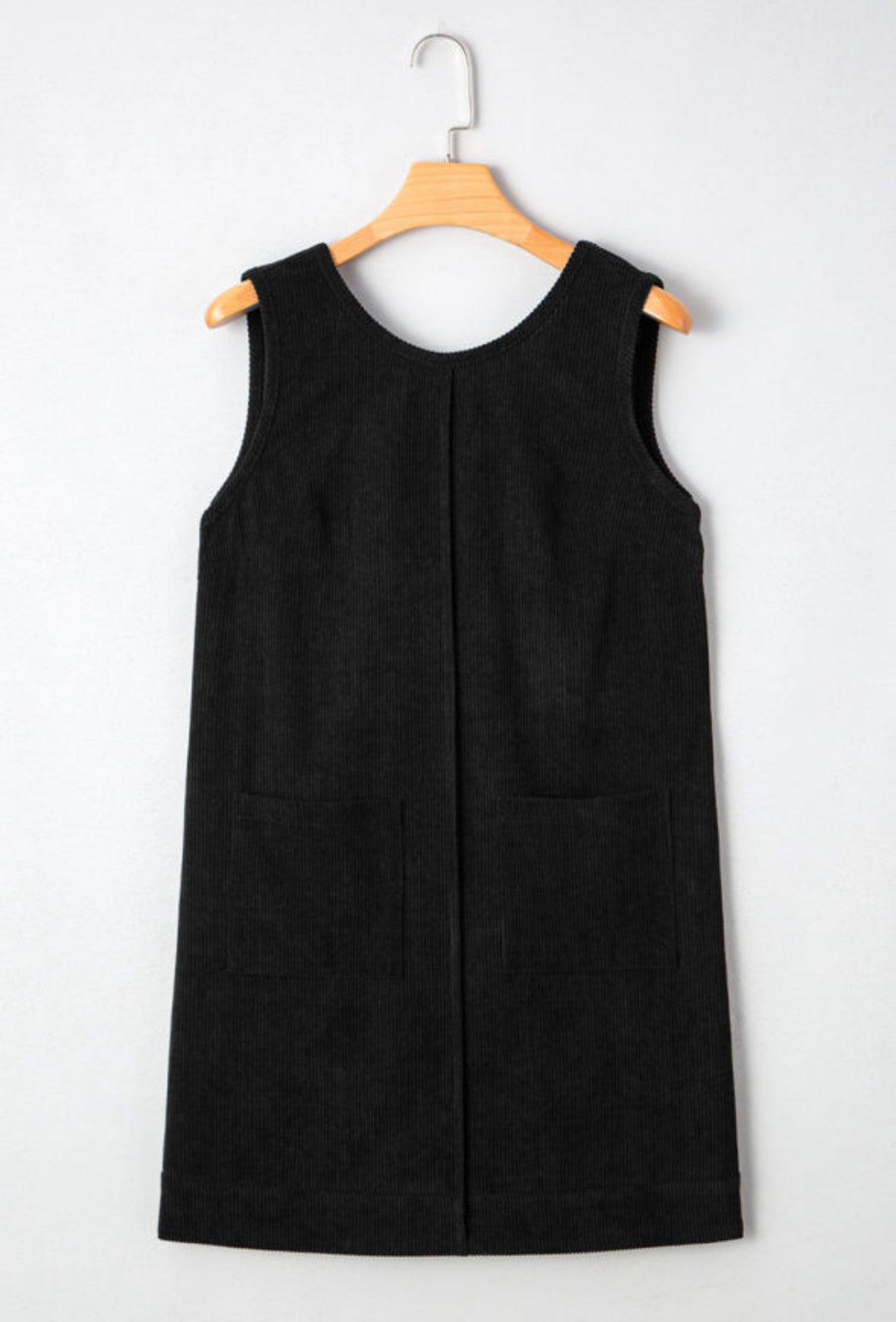 Black Courduroy Dress