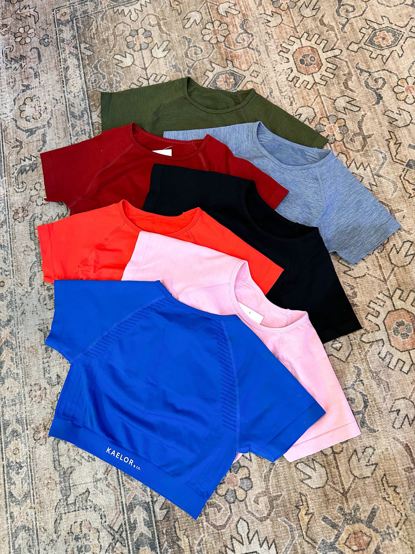The Kaelor Short Sleeve Cropped Top