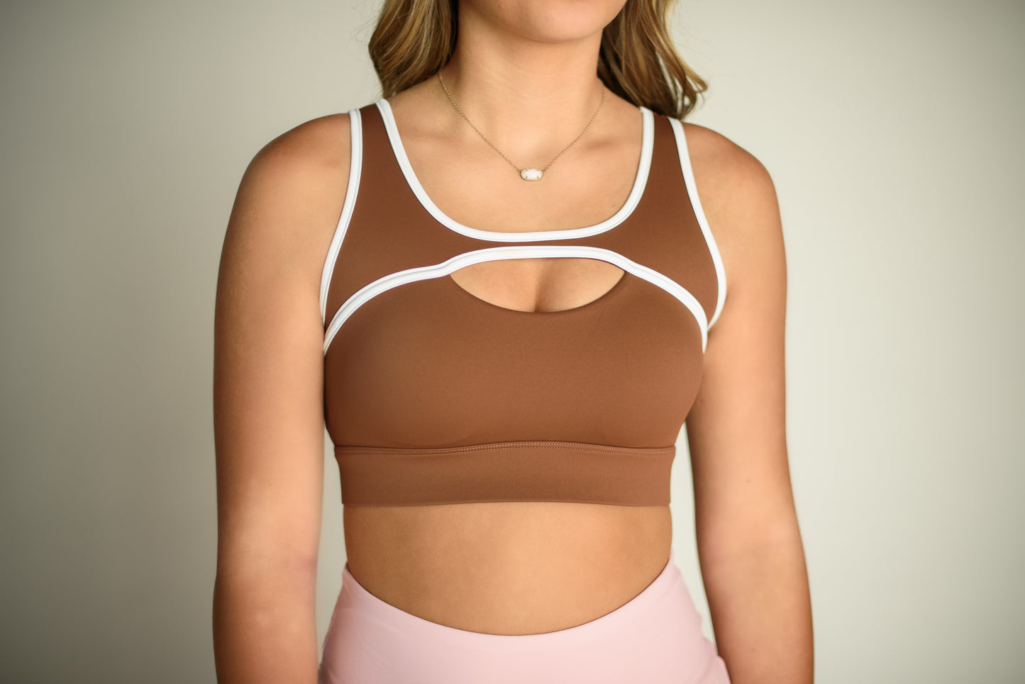 The Kaelor Peek-a-Boo Sports Bra