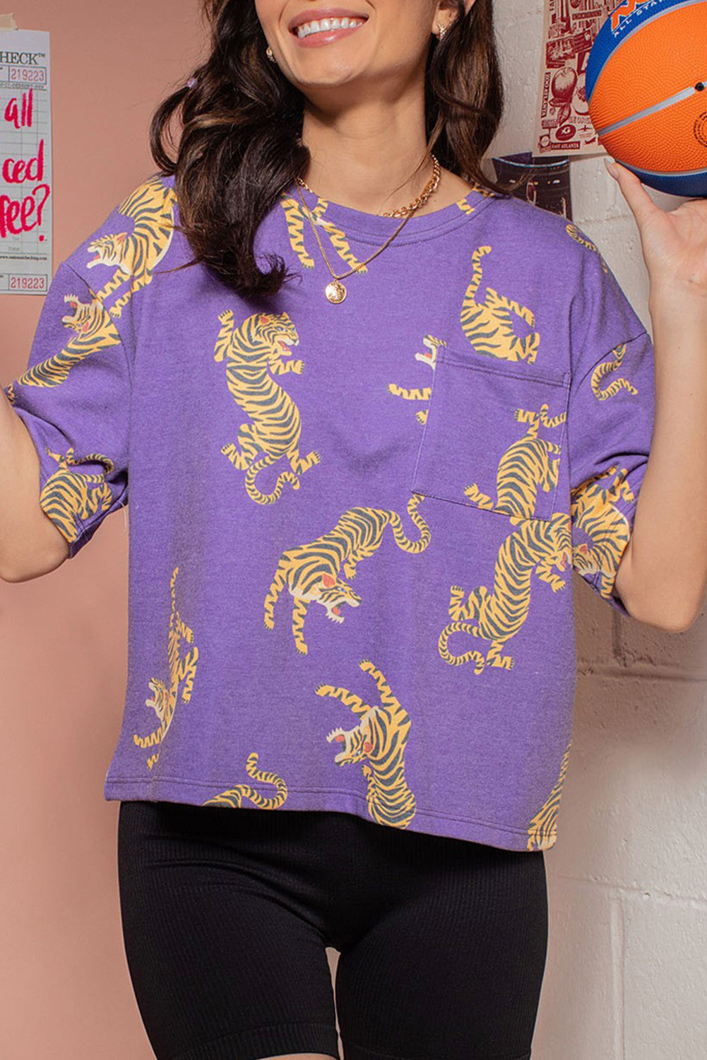 Tiger Pocket Tee