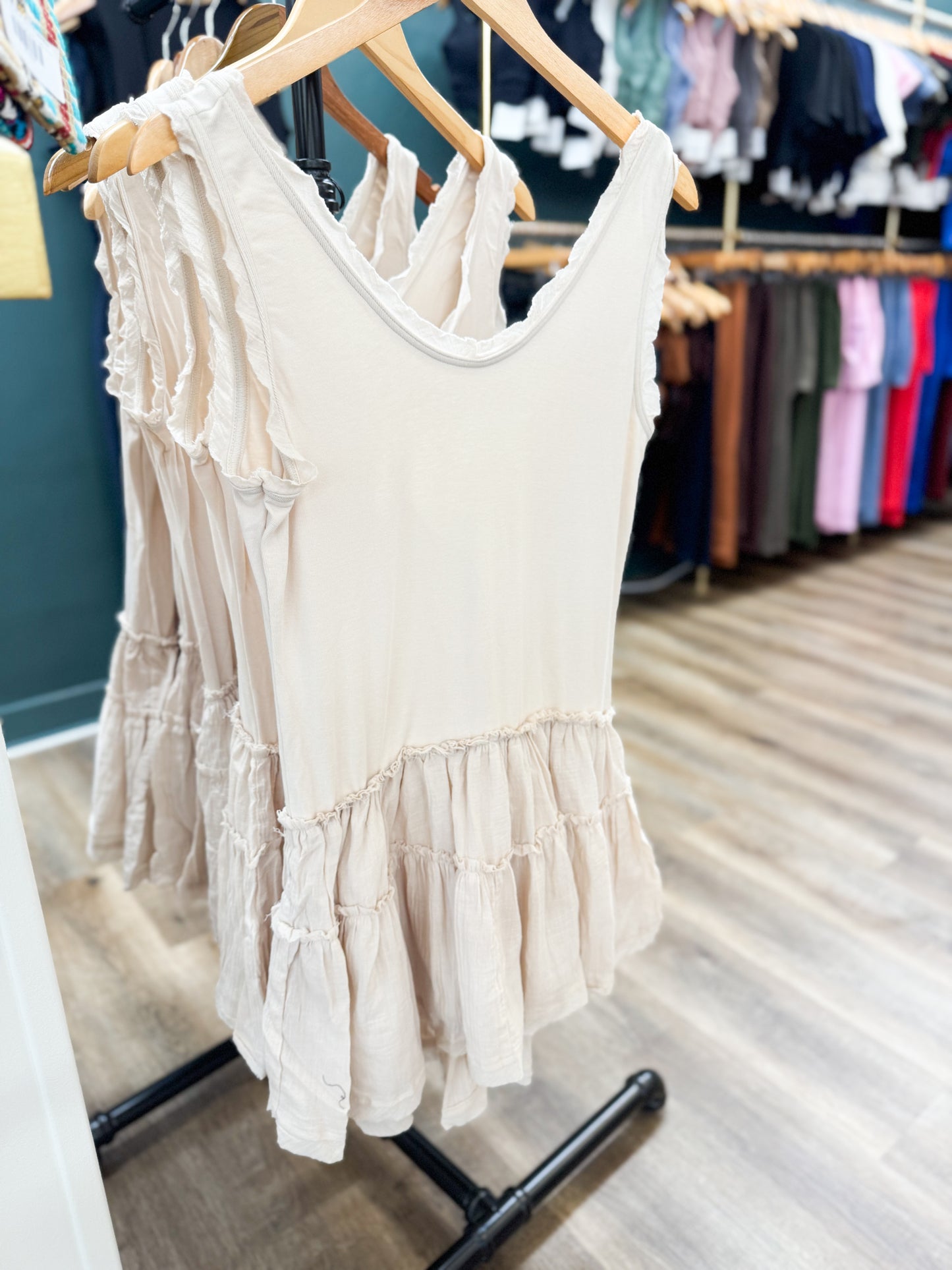 Romantic Knit Mini Dress