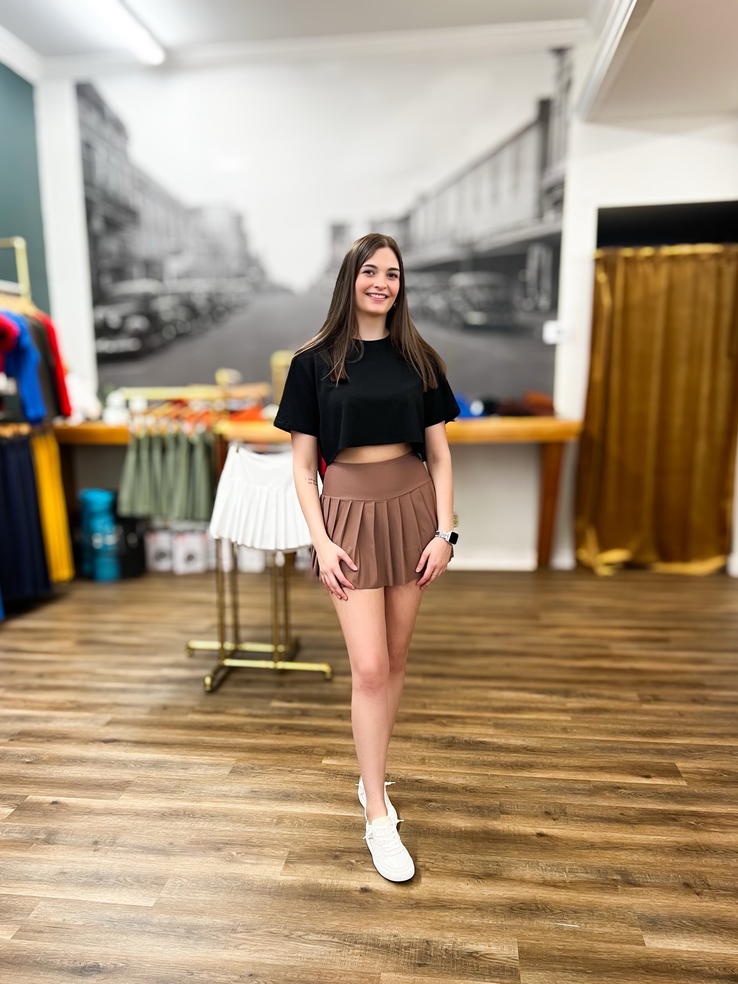 The Kaelor Oversized Cropped Tee