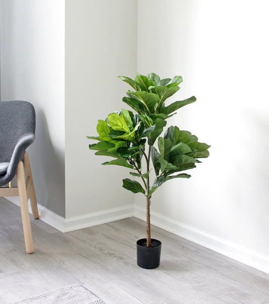 Artificial Fiddle Leaf Fig Tree 38" Tall