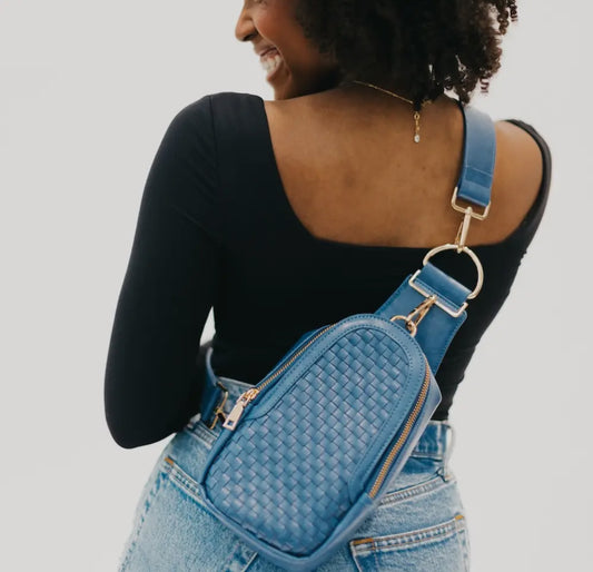 Navy Waverley Crossbody