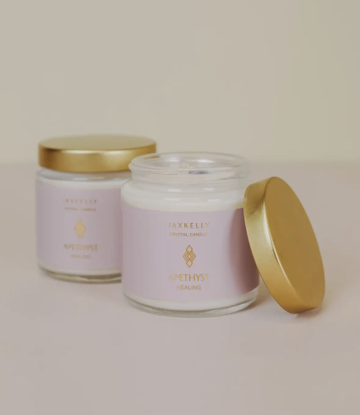 4oz Clear Crystal Candles