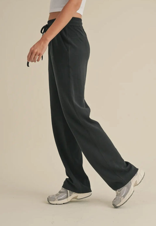 Super Soft Air Scuba Wide Leg Pants