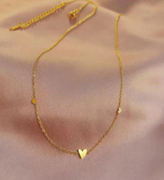 Chain of Hearts Necklace