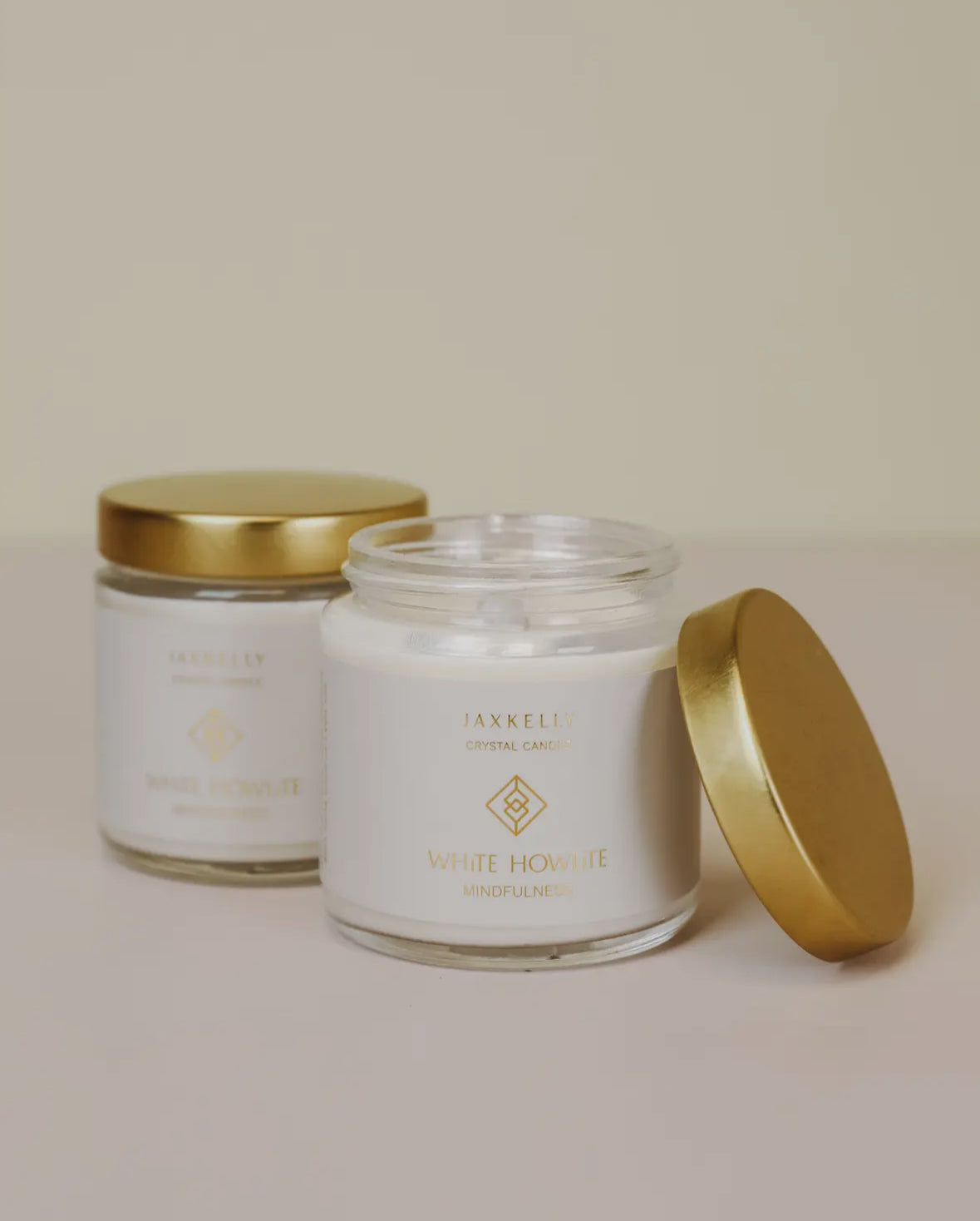4oz Clear Crystal Candles