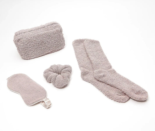 CozyChic® Eye Mask, Scrunchie and Sock Set