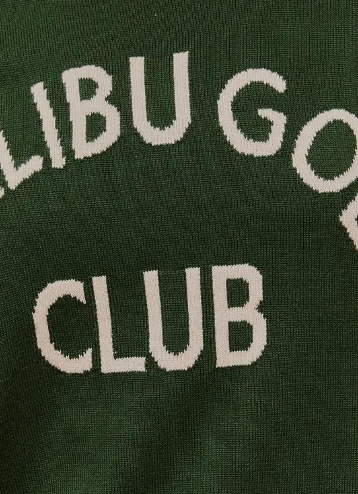 Malibu Golf Club Sweater