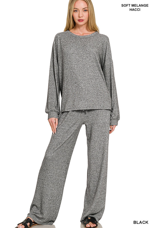 Hacci Long Sleeve Set