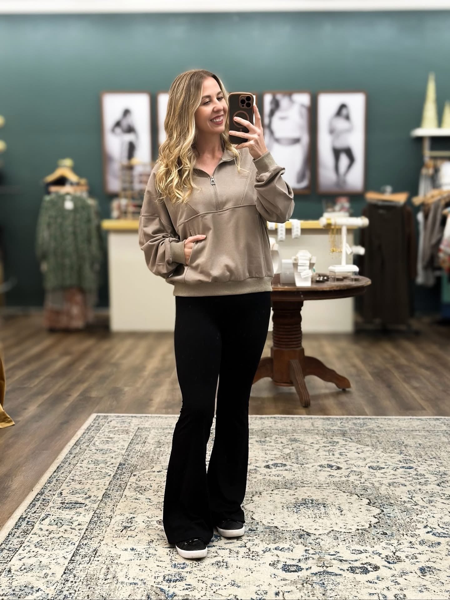 The Kaelor Cozy Half Zip Pullover