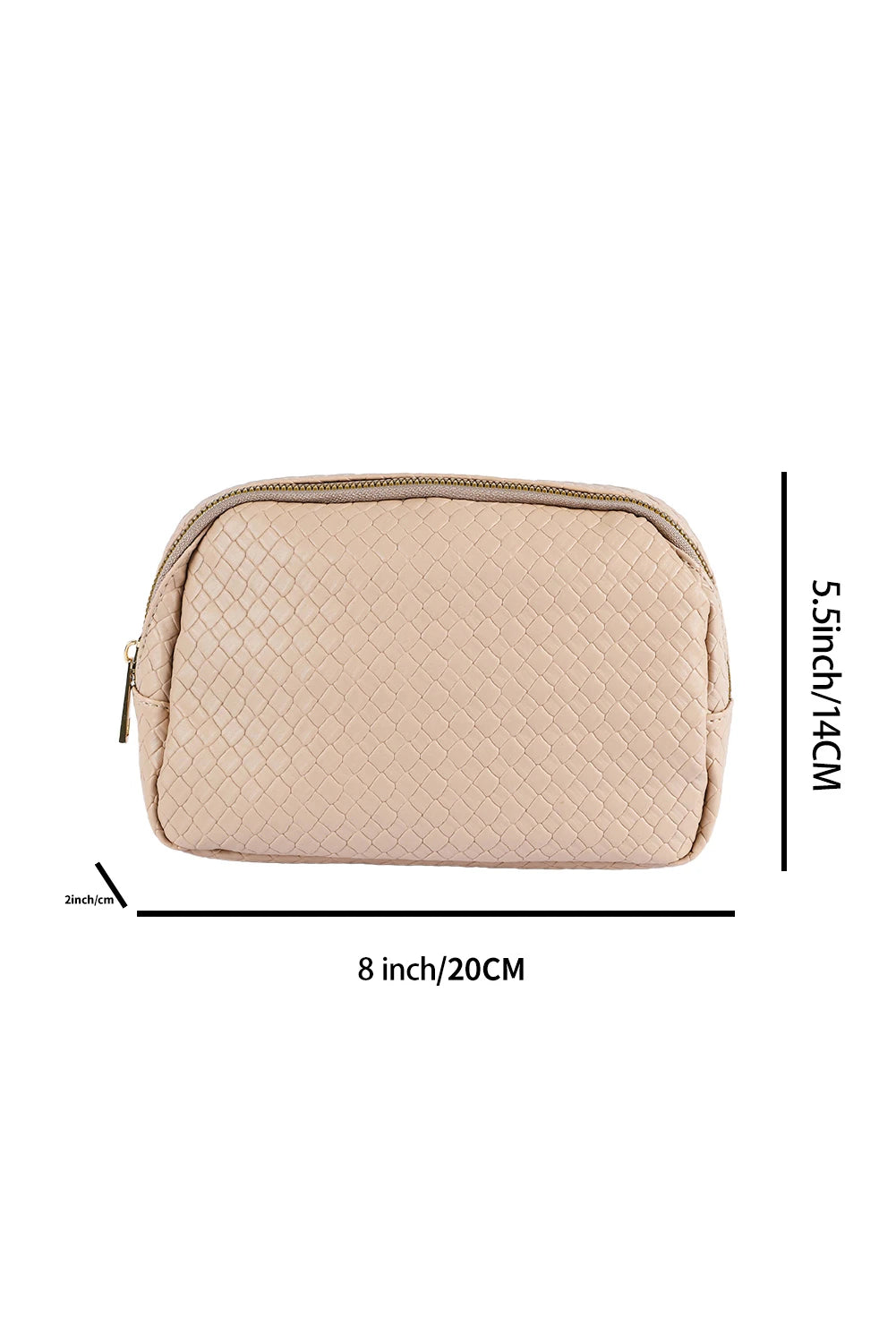 Parchment Textured Buckle Crossbody Bag