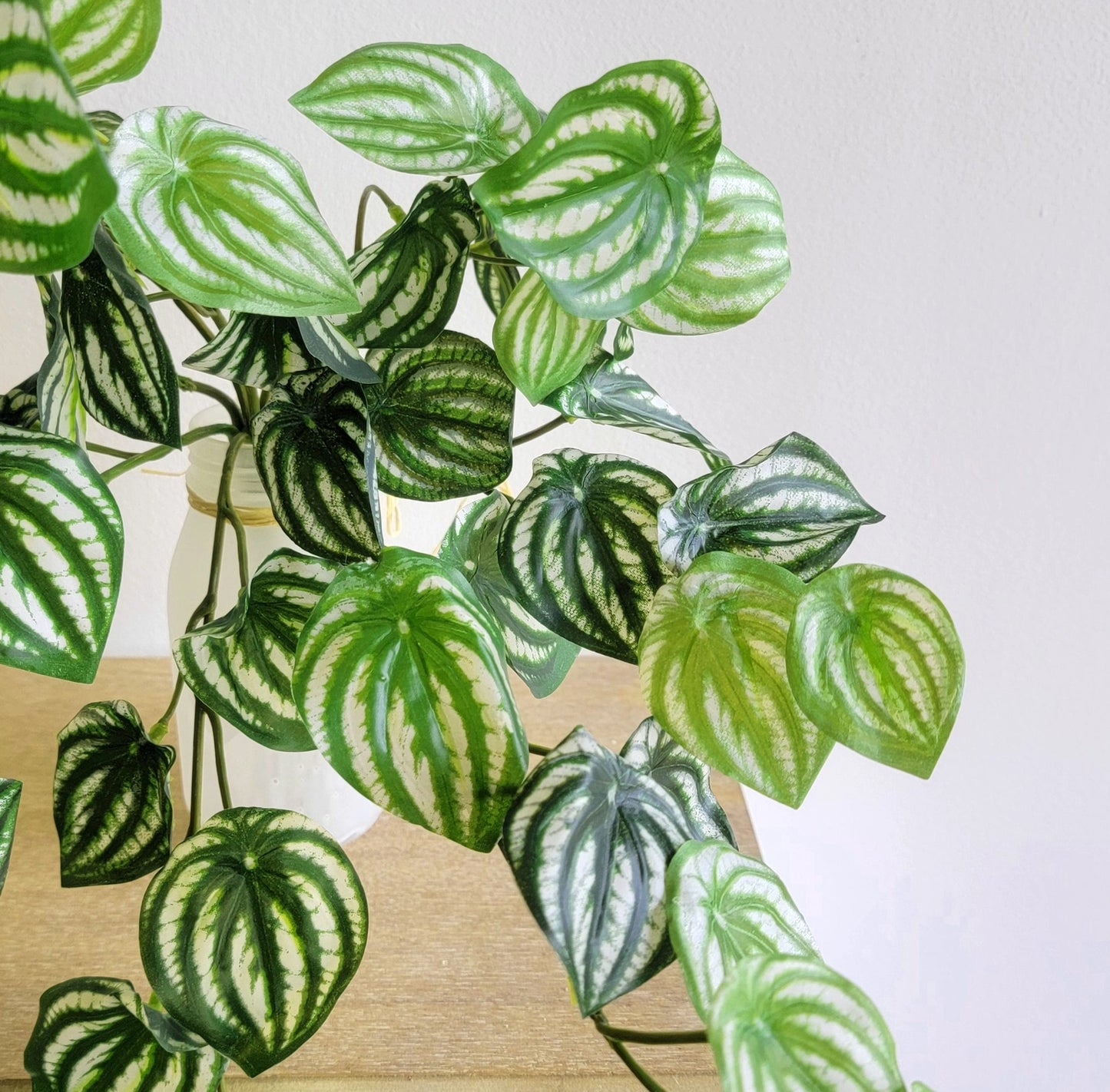 Watermelon Leaf Hanging Bush 19"