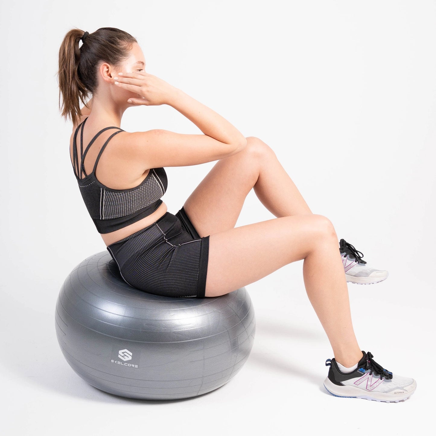 Anti Burst Exercise Ball with Pump (65cm)