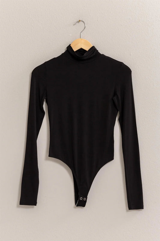 Sleek Turtleneck Bodysuit